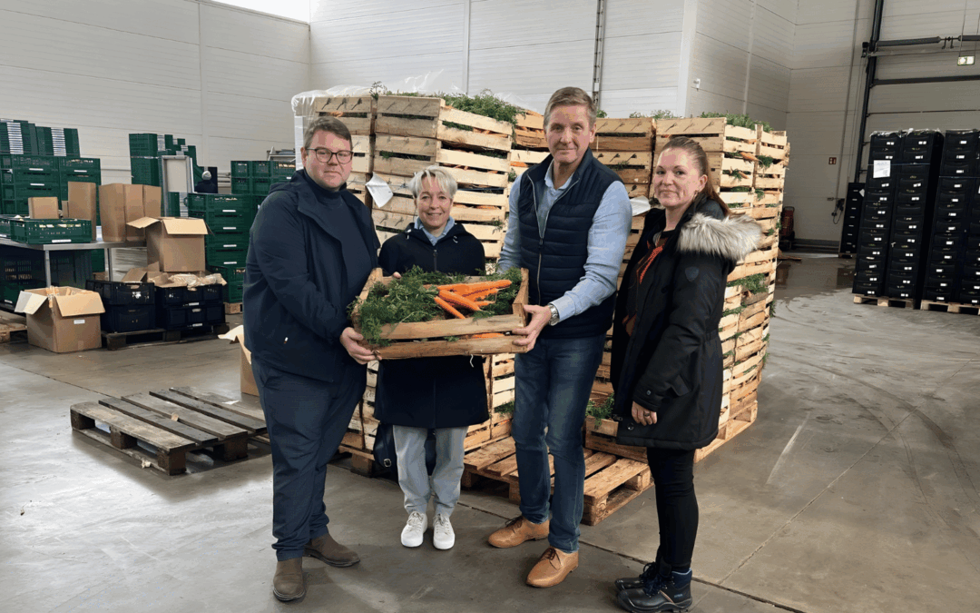 Stadtverwaltung Köthen bei uns zu Besuch